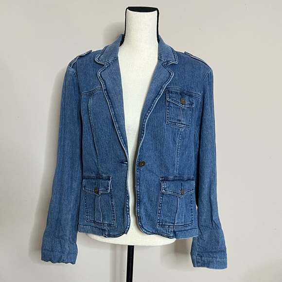 Tommy Hilfiger Jackets & Blazers - 👖💙Tommy Hilfiger Vintage Women's Blue Denim Jacket